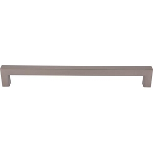 Top Knobs TK164AG Square Appliance Pull 12 Inch Ash Gray