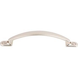 Top Knobs M1329 Asbury Arendal 5 1/16 Inch CC Pull Polished Nickel