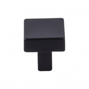 Top Knobs TK740BLK Channing 1 1/16 inch Cabinet Knob Flat Black