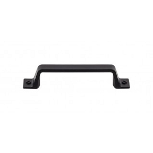 Top Knobs TK743BLK Channing 3 3/4 inch CC Pull Flat Black