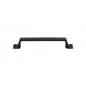 Top Knobs TK744BLK Channing 5 1/16 inch CC Pull Flat Black