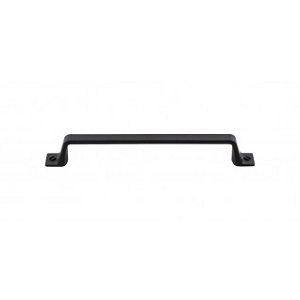 Top Knobs TK745BLK Channing 6 5/16 inch CC Pull Flat Black