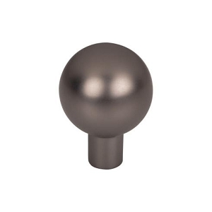 Top Knobs TK761AG Brookline 1 inch Cabinet Knob Ash Gray