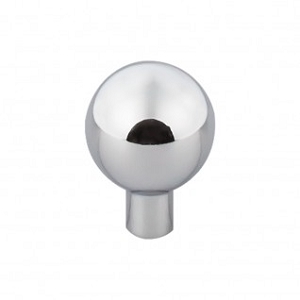 Top Knobs TK762PC Brookline 1 1/8 inch Cabinet Knob Polished Chrome
