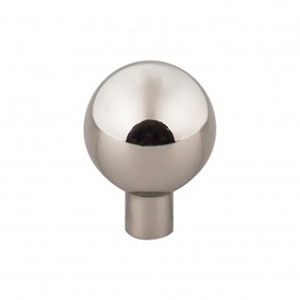 Top Knobs TK762PN Brookline 1 1/8 inch Cabinet Knob Polished Nickel