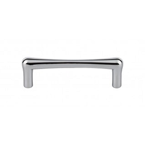 Top Knobs TK763PC Brookline 3 3/4 inch CC Pull Polished Chrome