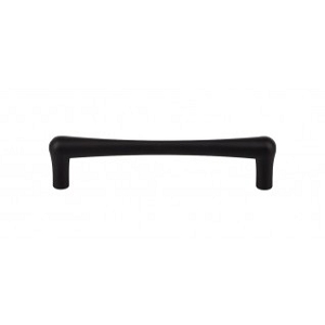 Top Knobs TK764BLK Brookline 5 1/16 inch CC Pull Flat Black