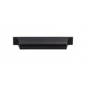 Top Knobs TK774BLK Channing 5 inch CC Cup Pull Black