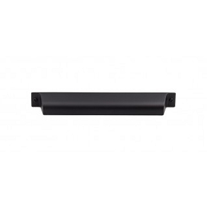 Top Knobs TK775BLK Channing 7 inch CC Cup Pull Black