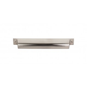 Top Knobs TK775BSN Channing 7 inch CC Cup Pull Brushed Satin Nickel