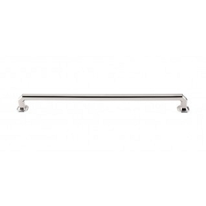 Top Knobs TK29PN Emerald Pull 12 Inch CC Polished Nickel