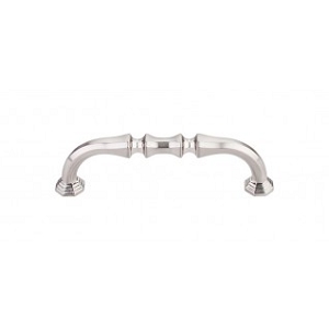 Top Knobs TK341BSN Chalet Pull 3 3/4 Inch CC Brushed Satin Nickel