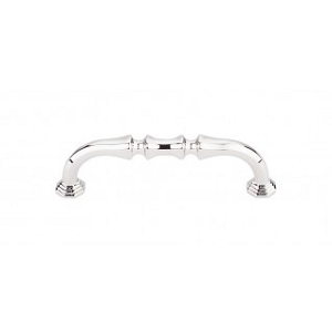 Top Knobs TK341PN Chalet Pull 3 3/4 Inch CC Polished Nickel