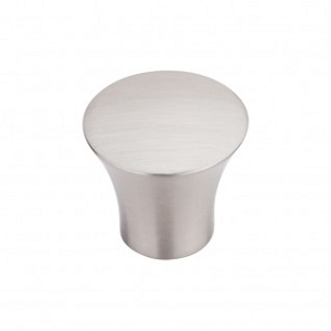 Top Knobs TK385BSN Shrewsbury Knob 1 5/16 Brushed Satin Nickel