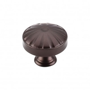 Top Knobs M1221 Hudson Knob 1 1/4 Inch Oil Rubbed Bronze
