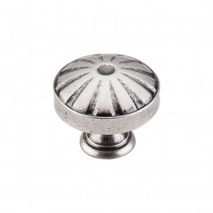 Top Knobs M1223 Hudson Knob 1 1/4 Inch Pewter Antique