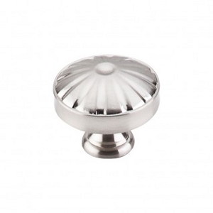 Top Knobs M1609 Hudson Knob 1 1/4 Inch Brushed Satin Nickel