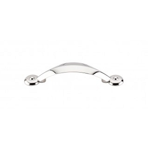 Top Knobs M1726 Angle Pull 3 Inch CC Polished Nickel