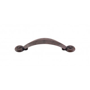 Top Knobs M1729 Angle Pull 3 Inch CC Patina Rouge