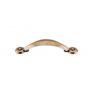 Top Knobs M1731 Angle Pull 3 Inch CC German Bronze