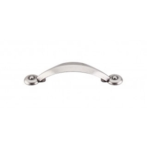 Top Knobs M1732 Angle Pull 3 Inch CC Pewter Antique
