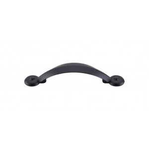 Top Knobs M1733 Angle Pull 3 Inch CC Flat Black