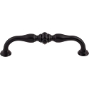 Top Knobs TK693BLK Allington 5 1/16 inch CC Pull Flat Black