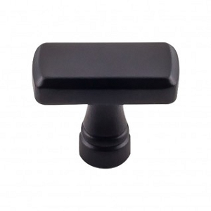Top Knobs TK850BLK Kingsbridge 1 3/8 inch Cabinet Knob Black