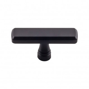 Top Knobs TK852BLK Kingsbridge 2 3/8 inch Cabinet Knob Black