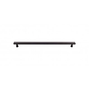 Top Knobs TK857BLK Kingsbridge 12 inch CC Pull Black