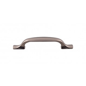 Top Knobs TK863AG Torbay 3 3/4 inch CC Pull Ash Gray