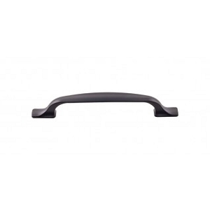 Top Knobs TK864BLK Torbay 5 1/16 inch CC Pull Black