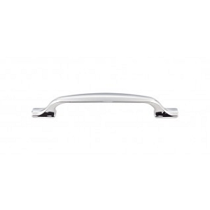 Top Knobs TK864PC Torbay 5 1/16 inch CC Pull Polished Chrome