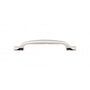 Top Knobs TK864PN Torbay 5 1/16 inch CC Pull Polished Nickel