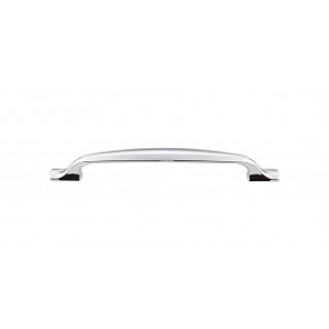 Top Knobs TK865PC Torbay 6 5/16 inch CC Pull Polished Chrome