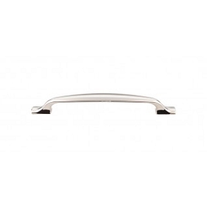 Top Knobs TK865PN Torbay 6 5/16 inch CC Pull Polished Nickel