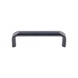Top Knobs TK872BLK Exeter 3 3/4 inch CC Pull Black