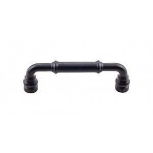 Top Knobs TK883BLK Brixton 3 3/4 inch CC Pull Black