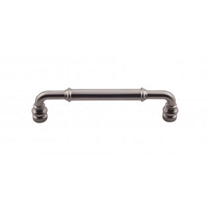 Top Knobs TK884AG Brixton 5 1/16 inch CC Pull Ash Gray