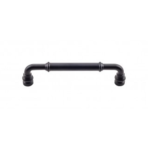 Top Knobs TK884BLK Brixton 5 1/16 inch CC Pull Black