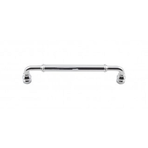 Top Knobs TK885PC Brixton 6 5/16 inch CC Pull Polished Chrome