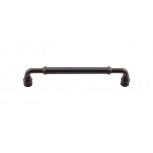 Top Knobs TK885SAB Brixton 6 5/16 inch CC Pull Sable