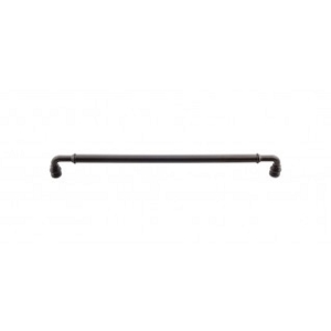Top Knobs TK888SAB Brixton 12 inch CC Pull Sable