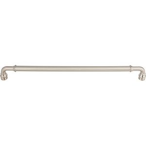 Top Knobs TK891BSN Brixton Appliance Pull 18 Inch CC Brushed Satin Nickel