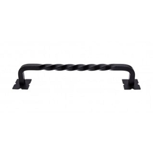 Top Knobs M1246 12 Twist Appliance Pull 12 Inch CC Patina Black