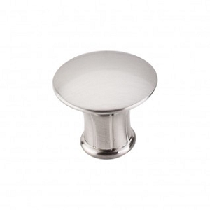Top Knobs M1306 Lund Knob 1 1/4 Inch Brushed Satin Nickel