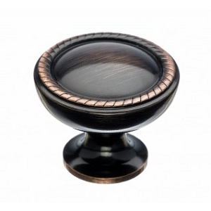 Top Knobs M1670 Bead Knob 1 1/4 Inch Tuscan Bronze