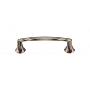 Top Knobs M957 Rue Pull 3 3/4 Inch CC German Bronze