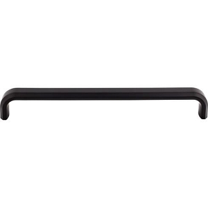 Top Knobs TK3017BLK Telfair Appliance Pull 12 Inch CC Flat Black