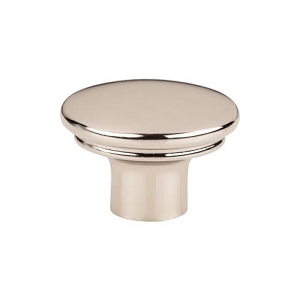 Top Knobs TK3051PN Julian Oval Knob 1 3/8 Inch Polished Nickel